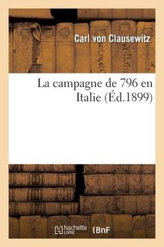 portada La Campagne de 1796 En Italie (in French)