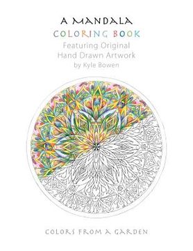 portada a mandala coloring book (in English)