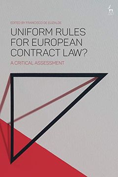 portada Uniform Rules for European Contract Law? A Critical Assessment (en Inglés)