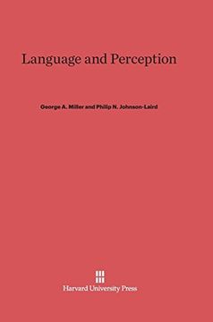 portada Language and Perception (en Inglés)