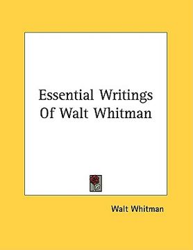 portada essential writings of walt whitman