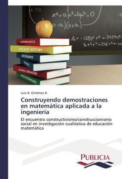 portada Construyendo Demostraciones En Matematica Aplicada a la Ingenieria