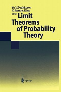 portada limit theorems of probability theory (en Inglés)