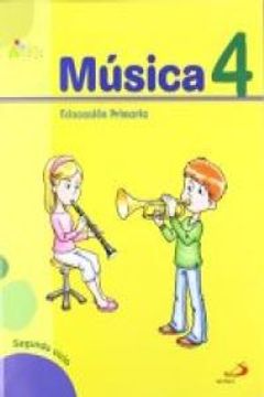 portada Música 4 - Proyecto Acorde - Libro del alumno: Educación Primaria. Segundo ciclo