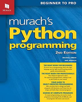 portada Murach'S Python Programming (en Inglés)