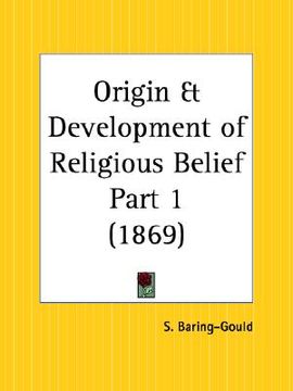 portada origin and development of religious belief part 1 (en Inglés)