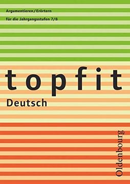 portada Topfit Deutsch Argumentieren/Erörtern (en Alemán)