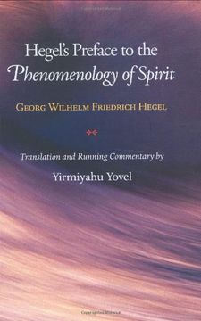 portada Hegel's Preface to the Phenomenology of Spirit (en Inglés)