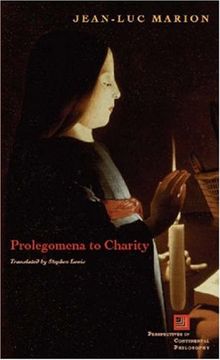 portada Prolegomena to Charity (in English)