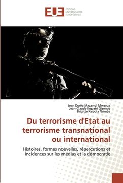 portada Du terrorisme d'Etat au terrorisme transnational ou international (in French)