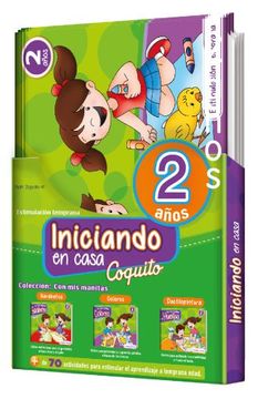 portada Paquete Iniciando en Casa Coquito. Estimulacion Temprana. 2 Años