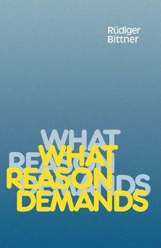portada What Reason Demands (en Inglés)