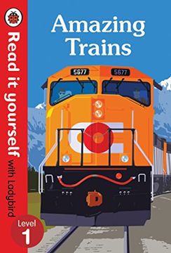 portada Amazing Trains - Read it Yourself With Ladybird Level 1 (in English)
