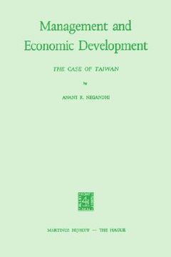 portada management and economic development: the case of taiwan (en Inglés)