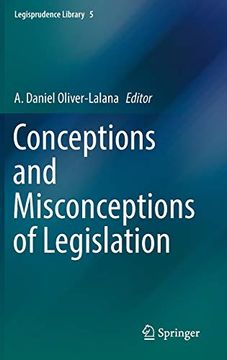 portada Conceptions and Misconceptions of Legislation (Legisprudence Library) (in English)