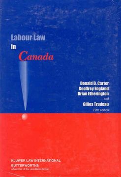 portada labour law in canada (en Inglés)