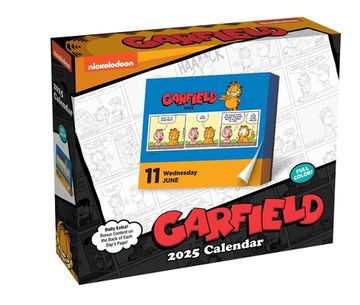 portada Garfield 2025 Day-To-Day Calendar (en Inglés)