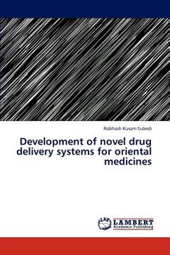 portada development of novel drug delivery systems for oriental medicines (en Inglés)