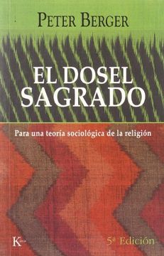 portada El Dosel Sagrado: Para una Teoria Sociologica de la Religion