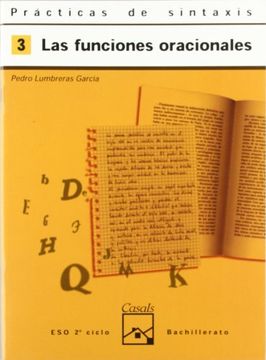 portada Prácticas de Sintaxis 3. Las Funciones Oracionales (in Spanish)