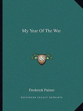 portada my year of the war (en Inglés)