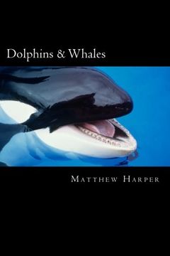 portada Dolphins & Whales: A Fascinating Book Containing Dolphin & Whale Facts, Trivia, Images & Memory Recall Quiz: Suitable for Adults & Childr (Matthew Harper)