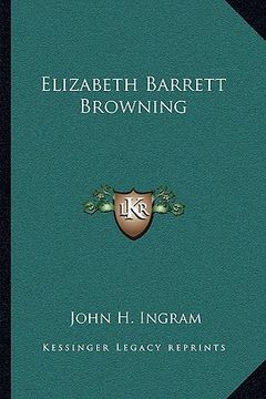 portada elizabeth barrett browning (en Inglés)