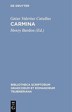 portada Carmina (Bibliotheca scriptorum Graecorum et Romanorum Teubneriana)