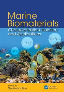 portada Marine Biomaterials: Characterization, Isolation and Applications (en Inglés)