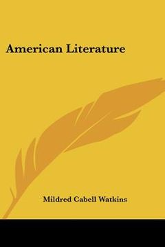portada american literature (in English)