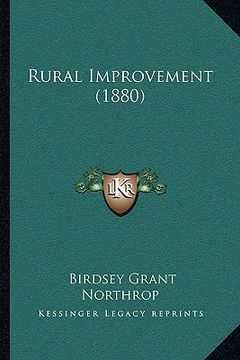 portada rural improvement (1880) (in English)