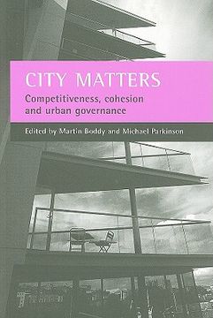 portada city matters: competitiveness, cohesion and urban governance (en Inglés)