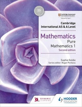 portada Cambridge International As&A Level Mathematics Pure Mathematics 1 (en Inglés)