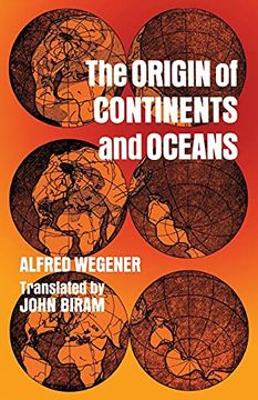 portada The Origin of Continents and Oceans (Dover Earth Science) (en Inglés)