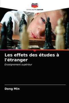 portada Les effets des études à l'étranger (in French)