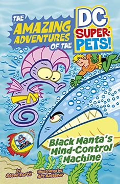 portada Black Manta's Mind-Control Machine (The Amazing Adventures of the dc Super-Pets) (in English)