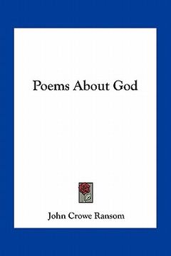 portada poems about god (en Inglés)