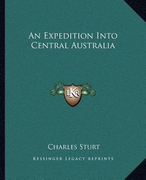 portada an expedition into central australia (en Inglés)