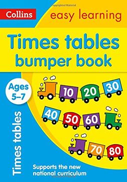 portada Times Tables Bumper Book Ages 5-7 (Collins Easy Learning KS1)