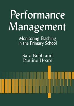 portada Performance Management: Monitoring Teaching in the Primary School (en Inglés)