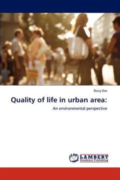 portada quality of life in urban area (en Inglés)