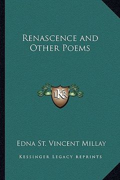 portada renascence and other poems (en Inglés)