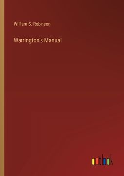portada Warrington's Manual (en Inglés)