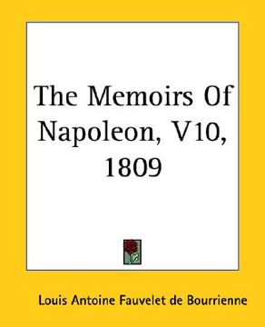 portada the memoirs of napoleon, v10, 1809 (in English)