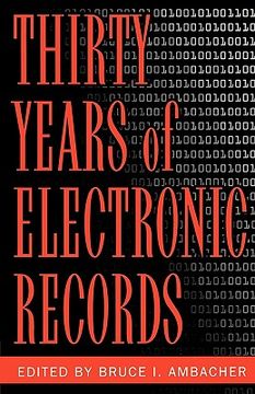 portada thirty years of electronic records (en Inglés)