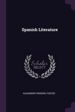 portada Spanish Literature (in English)