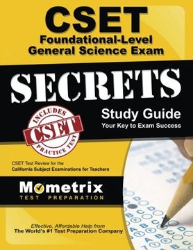 portada CSET Foundational-Level General Science Exam Secrets Study Guide: CSET Test Review for the California Subject Examinations for Teachers