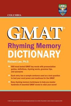 portada columbia gmat rhyming memory dictionary (in English)