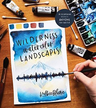 portada Wilderness Watercolor Landscapes: 30 Eye-Catching Scenes Anyone can Master (en Inglés)