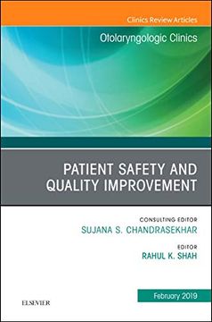 portada Patient Safety, an Issue of Otolaryngologic Clinics of North America, 1e (The Clinics: Surgery) (en Inglés)